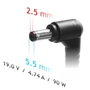 AKYGA Fuente de alimentación para portátiles 90W 19V 4,74A