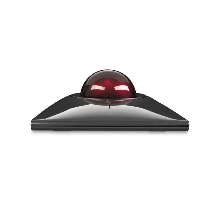 Kensington SlimBlade Pro K72080WW Trackball Inalámbrico y con Cable, Bluetooth + RF 2.4GHz, Ambidiestro, 1600 DPI, Bola 55mm, Recargable, para Windows/macOS, Negro
