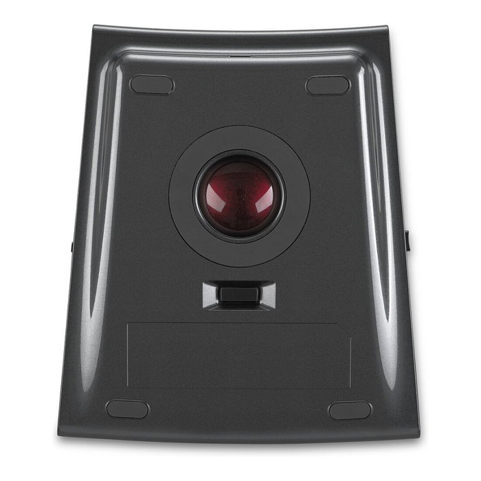Kensington SlimBlade Pro Ratón Trackball Ambidextro, Trackball de 55 mm, Batería Recargable, Negro, Compatible con Windows 11