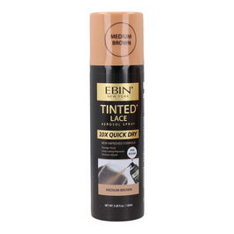 Ebin New York Quick Tinted Lace Spray Medium Brown 100 ml Spray para encaje teñido de secado rápido