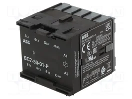 ABB BC7 Contactor 3-polar 12VDC 12A