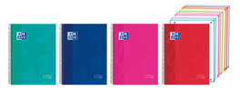 OXFORD Pack de 5 cuadernos espiral Ebook10 XL A4+ cuadrícula 5x5