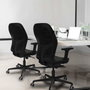 PIQUERAS Y CRESPO Silla de oficina Jorquera, Tela Lila y Malla Blanca