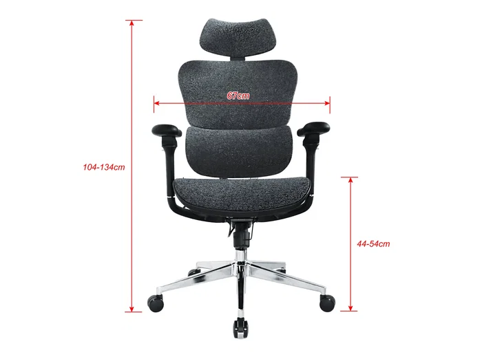 Equip Silla de Oficina Ergonómica 651052 Premium Negro Azulado Equip Silla de Oficina Ergonómica 651052 Premium Negro Azulado