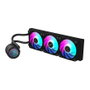 Gigabyte AORUS WATERFORCE II 360 AIO con 3 ventiladores ARGB de 120 mm