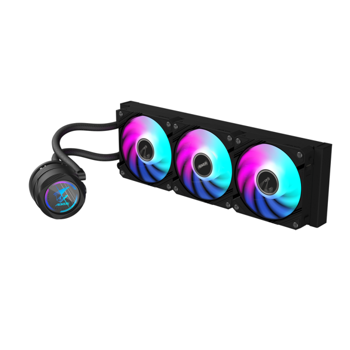 GIGABYTE AORUS WATERFORCE II 360 Refrigeración Líquida para Procesador Todo en Uno 12 cm Negro GIGABYTE AORUS WATERFORCE II 360 Refrigeración Líquida para Procesador Todo en Uno 12 cm Negro