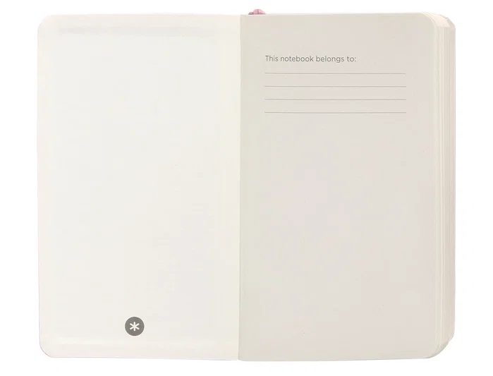Antartik Cuaderno A6 Tapa Blanda Cuadriculado Rosa Pastel 100 Hojas 80gr Fsc