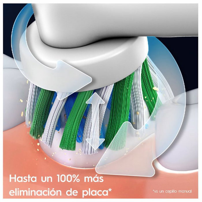 Braun Oral-B Pro 1 Cepillo Dental Eléctrico con Cabezal de Recambio Extra