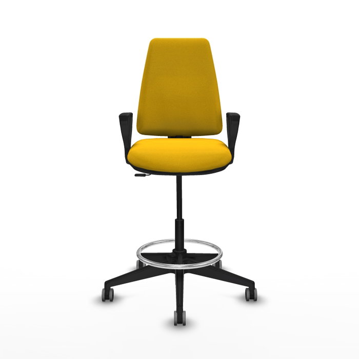 PIQUERAS Y CRESPO Taburete Elche CP Bali Amarillo PIQUERAS Y CRESPO Taburete Elche CP Bali Amarillo
