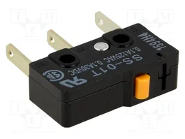 Aratas (Formerly Omron Components) Microconmutador SNAP ACTION SS-01T SPDT