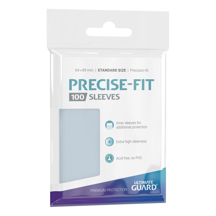 Ultimate Guard Precise-Fit Sleeves Standard Size (100) Ultimate Guard Precise-Fit Sleeves Standard Size (100)