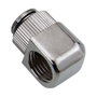 Koolance Adaptador G1/4 AG zu G1/4 IG de 90° con giro, niquelado