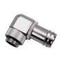 Koolance Adaptador G1/4 AG zu G1/4 IG de 90° con giro, niquelado