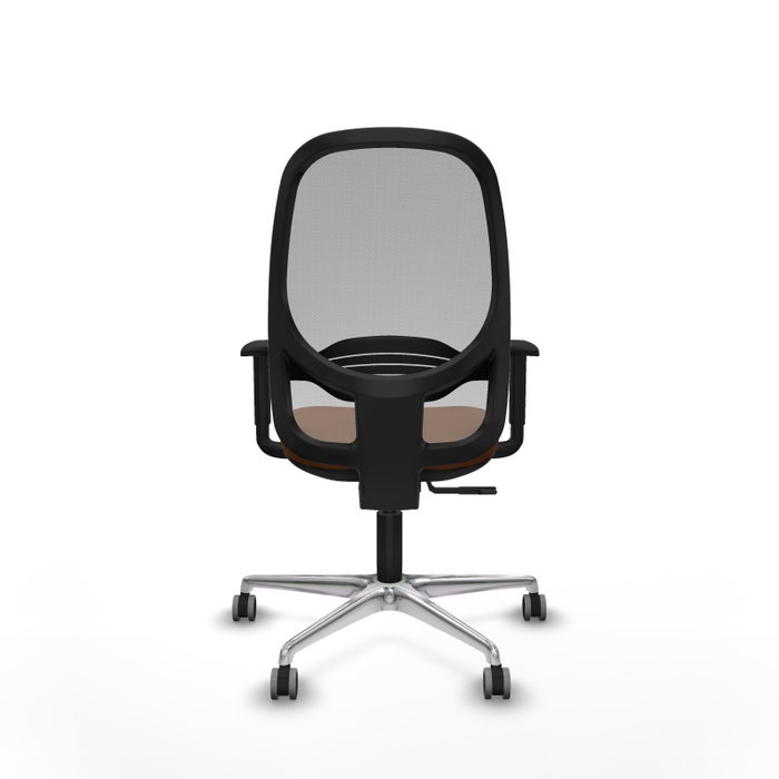 PIQUERAS Y CRESPO Silla de oficina Cilanco con mecanismo Sincro, Marrón y Gris PIQUERAS Y CRESPO Silla de oficina Cilanco con mecanismo Sincro, Marrón y Gris