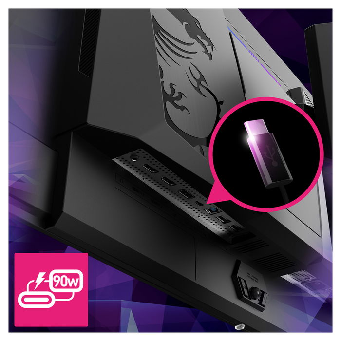 MSI 321URXDE QD-OLED 31.5 Zoll 4K 240Hz Adaptive-Sync USB-C Monitor