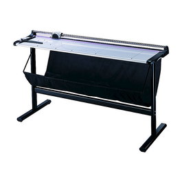 Olympia TR 1307 Máquina de Corte (Schneidelineal), 130 cm, 7 Hojas, Formato A0, Metal y Caucho, Negro/Plata
