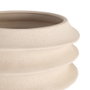 Macetero Crema Cerámica Decoración 35 X 35 X 30 cm