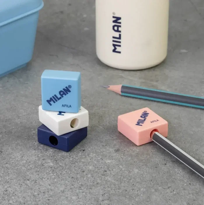 Milan Sacapuntas Afila Serie 1918 Caja Expositora 32u Colores Surtidos