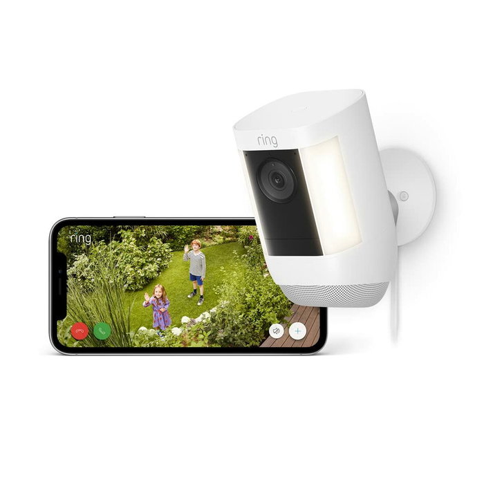 Ring Spotlight Pro Plug-in - Blanca Ring Spotlight Pro Plug-in - Blanca