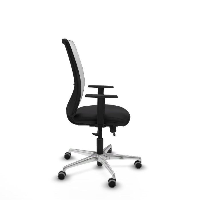 PIQUERAS Y CRESPO Silla de oficina Zulema con mecanismo Sincro/Traslack, Negro y Blanco PIQUERAS Y CRESPO Silla de oficina Zulema con mecanismo Sincro/Traslack, Negro y Blanco