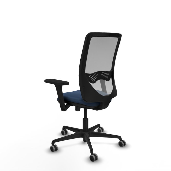 PIQUERAS Y CRESPO Silla de oficina Zulema Azul marino y Gris