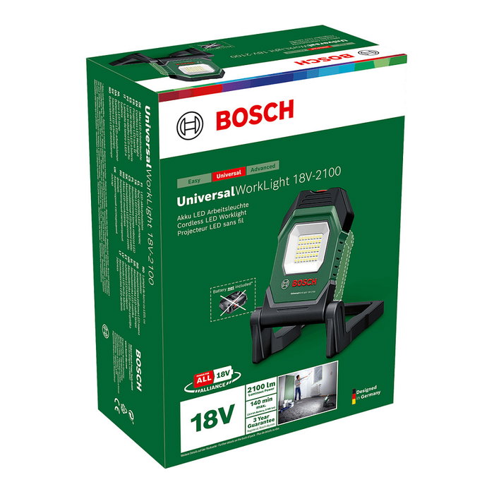 Bosch UniversalWorkLight 18V-2100