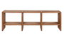 DKD Home Decor Mueble TV Teca 130x30x45 Natural