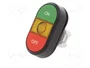 ABB Interruptor Doble 22mm Rojo/Verde MLB-1