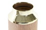 DKD Home Decor Jarrón de Acacia Marrón 15,5x15,5x25,5 cm