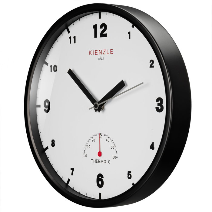 Kienzle Reloj de pared DCF Radio-Control para jardín y exteriores de 30 cm Kienzle Reloj de pared DCF Radio-Control para jardín y exteriores de 30 cm