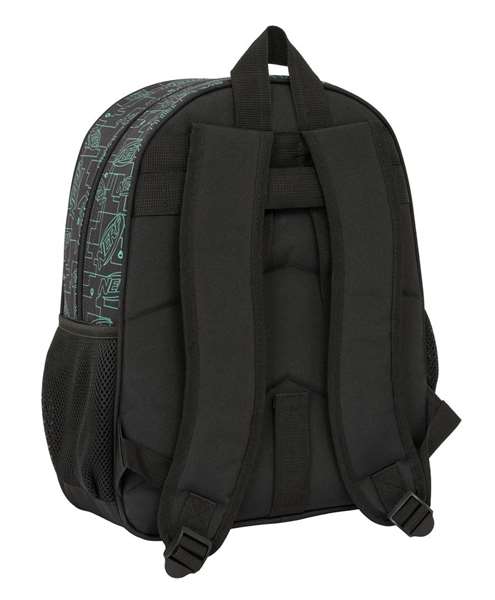 Mochila Escolar Nerf Game Negro 32 x 38 x 12 cm