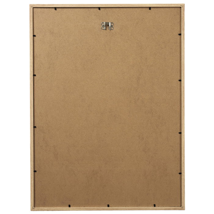 Home Deco Factory Cuadro 45x60 cm Blanco Negro Madera MDF Vidrio Papel Imágenes Blanco y Negro