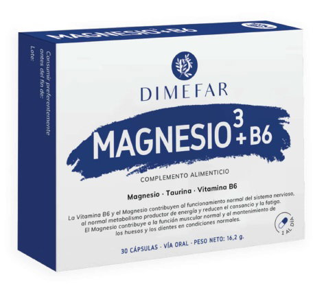DIMEFAR Magnesio 3+B6 30 cápsulas