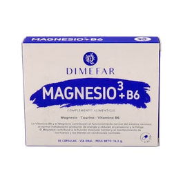 Dimefar Magnesio3+B6 30 Cápsulas