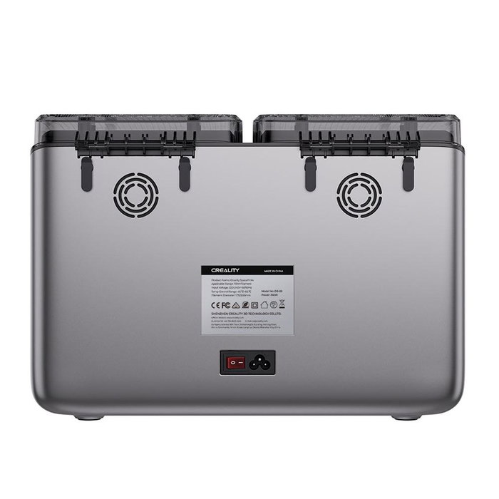 Creality Space Pi X4 Secador de Filamento con Doble Cámara y Capacidad para 4 Bobinas