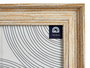 Giftdecor Portafotos Efecto Madera Oro 13x18 cm (Set de 24)