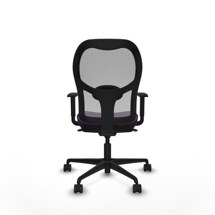 PIQUERAS Y CRESPO Silla de oficina Jorquera Morado y Gris con Mecanismo Sincro PIQUERAS Y CRESPO Silla de oficina Jorquera Morado y Gris con Mecanismo Sincro