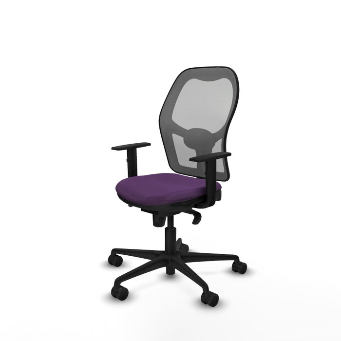 PIQUERAS Y CRESPO Silla de oficina Jorquera Morado y Gris con Mecanismo Sincro PIQUERAS Y CRESPO Silla de oficina Jorquera Morado y Gris con Mecanismo Sincro