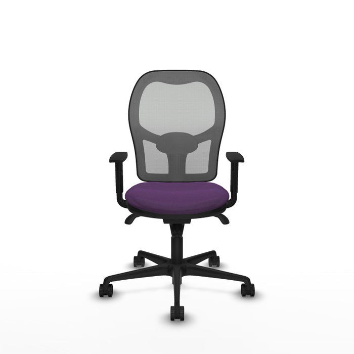 PIQUERAS Y CRESPO Silla de oficina Jorquera Morado y Gris con Mecanismo Sincro PIQUERAS Y CRESPO Silla de oficina Jorquera Morado y Gris con Mecanismo Sincro