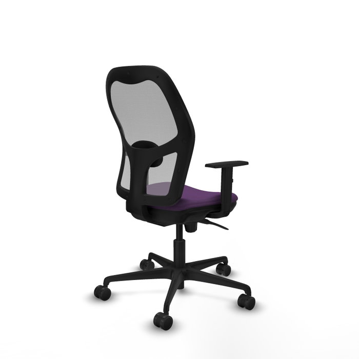 PIQUERAS Y CRESPO Silla de oficina Jorquera Morado y Gris con Mecanismo Sincro PIQUERAS Y CRESPO Silla de oficina Jorquera Morado y Gris con Mecanismo Sincro