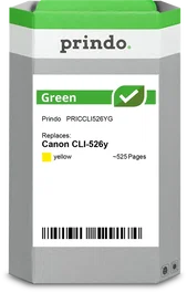 Prindo Cartucho de tinta PRICCLI526YG Verde
