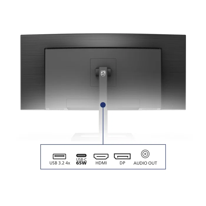 Philips Monitor 346E2CUAE/00 Curvo 34 pulgadas UltraWide UWQHD