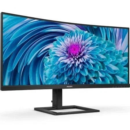 Philips 346E2CUAE/00 Monitor Curvo Profesional Ultrawide de 34" / WQHD 3440x1440 / USB-C con 65W / VA / 100Hz / AMD FreeSync Premium / 1ms MPRT / HDR10 / Negro / Regulable en Altura Philips 346E2CUAE/00 Monitor Curvo Profesional Ultrawide de 34" / WQHD 3440x1440 / USB-C con 65W / VA / 100Hz / AMD FreeSync Premium / 1ms MPRT / HDR10 / Negro / Regulable en Altura
