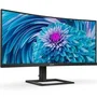 Philips 346E2CUAE/00 Monitor Curvo Profesional Ultrawide de 34" / WQHD 3440x1440 / USB-C con 65W / VA / 100Hz / AMD FreeSync Premium / 1ms MPRT / HDR10 / Negro / Regulable en Altura