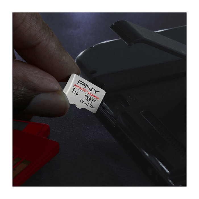 PNY MicroSD Express 1TB MicroSDXC UHS-I Tarjeta de Memoria - 890MB/s Lectura, 850MB/s Escritura