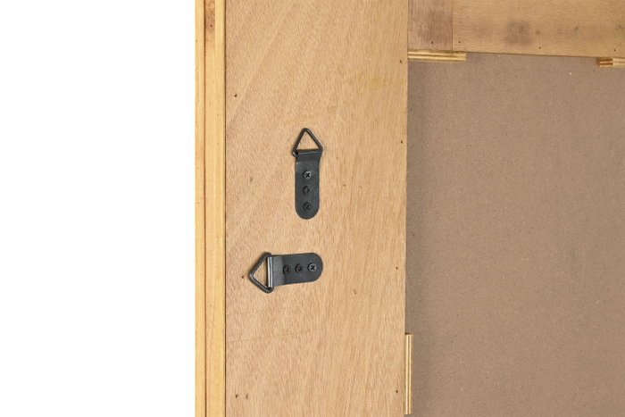 DKD Home Decor Espejo de Ratán Suipt Natural 100x180 cm
