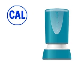 X'stamper Sello Quix Personalizable Redondo Ø 14 mm Color Azul Q-32