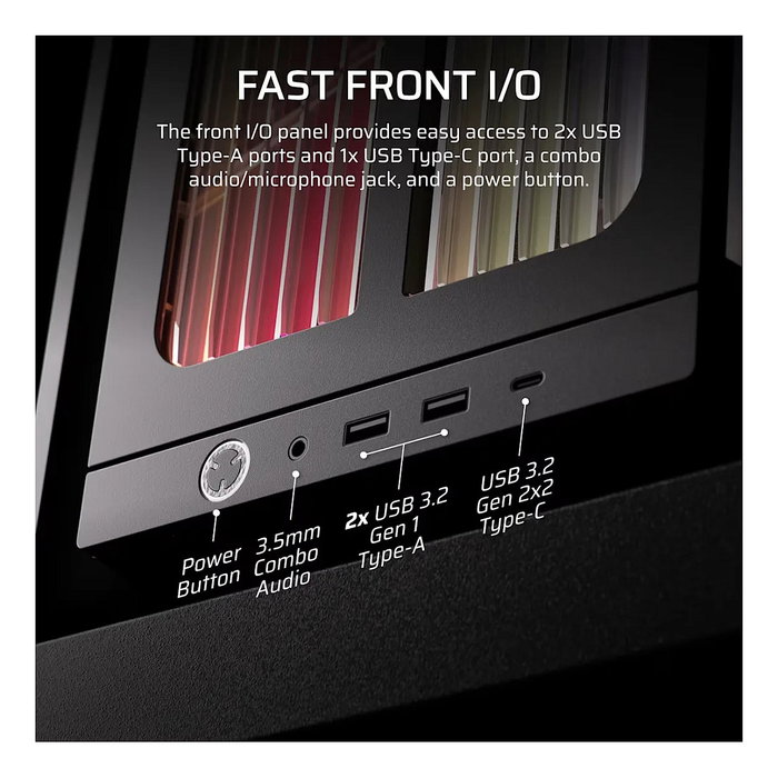Corsair FRAME 4000X RS Mid-Tower Negro Corsair FRAME 4000X RS Mid-Tower Negro