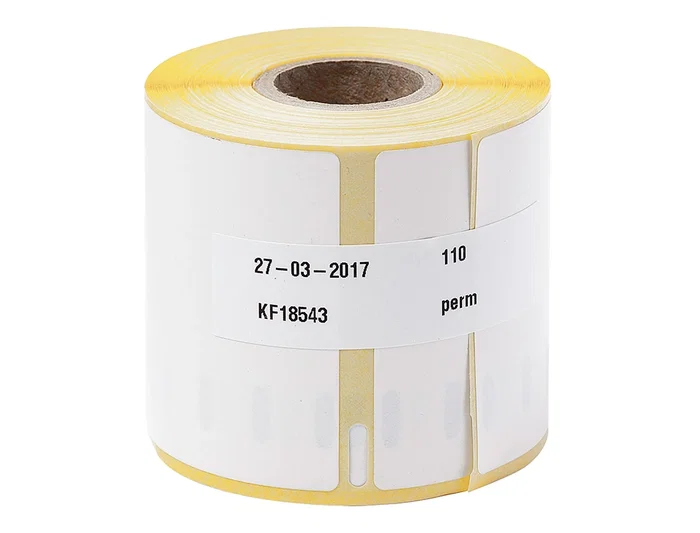 Q-connect KF18543 Etiqueta Adhesiva Compatible Dymo 99019 Tamaño 54x190 mm Caja con 110 Etiquetas