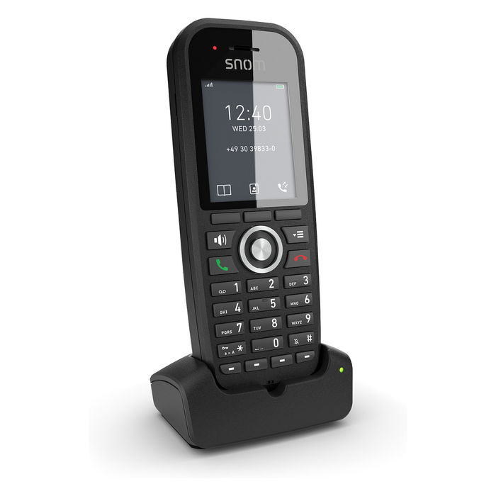 Snom M30 Teléfono DECT Terminal Inalámbrico Altavoz Negro